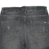 Dark Grey ripped Denim Shorts